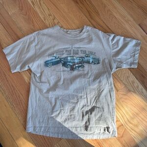 Newport Blue Palm Tree Graphic Tee